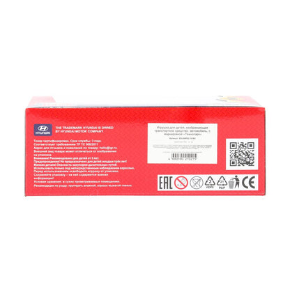 Машина металл HYUNDAI SOLARIS, 12 см, двери, багажник, инерц, синий, кор. Технопарк в кор.2*36шт