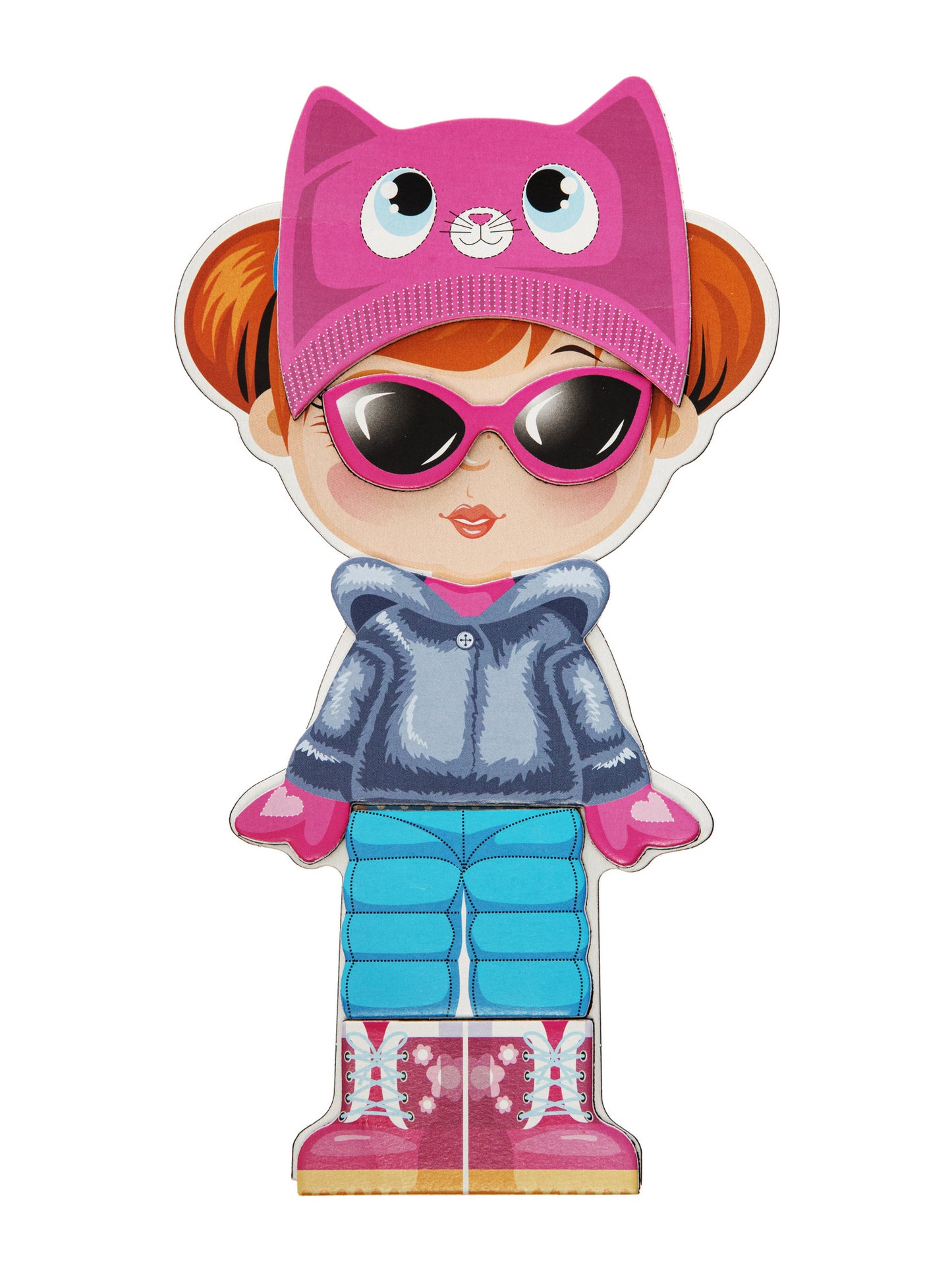 ДК.Игра магнитная "Одевашки. Лиза". Série Магнитные истории арт.01912 /14