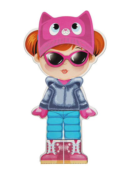 ДК.Игра магнитная "Одевашки. Лиза". Série Магнитные истории арт.01912 /14