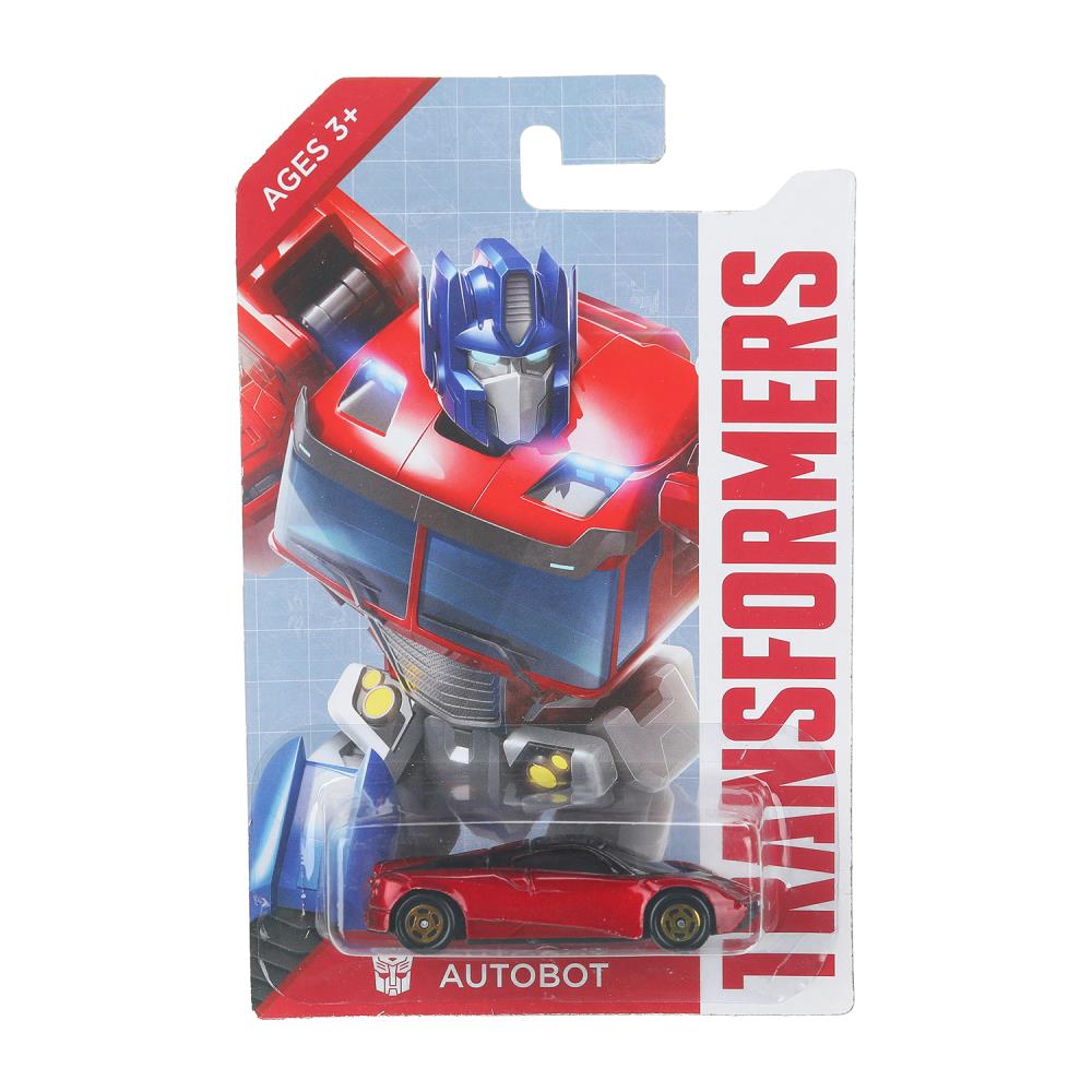 Машина металл трансформеры 8,5 см, блистер - в кор.2*360шт