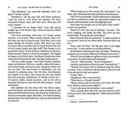 Адайк Дж. (Дж. Апдайк). Иствикские ведьмы (Иствикские ведьмы). Книга для чтения на английском языке. Уровень В1