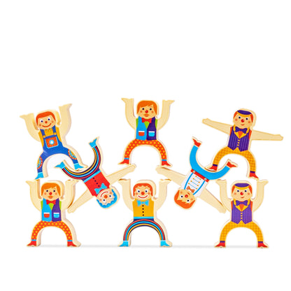 Jeux de jouets pour bébés, série "Акробаты", 24 pièces