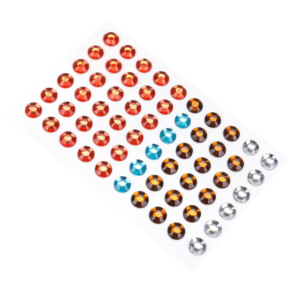 Аппликация Со стразами и пайетками йорк МУЛЬТИ АРТ в кор.100шт