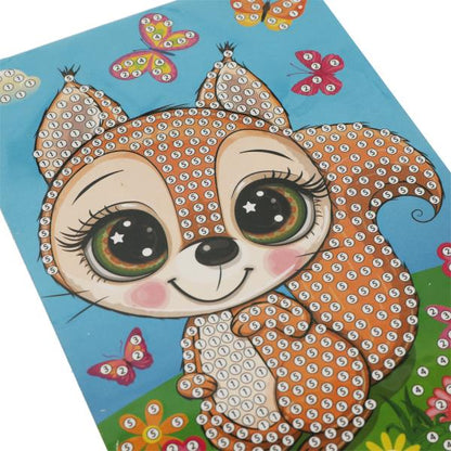 Наб д/тв-ва алмазная мозаика белочка 10*15 см МУЛЬТИ АРТ в кор.50шт