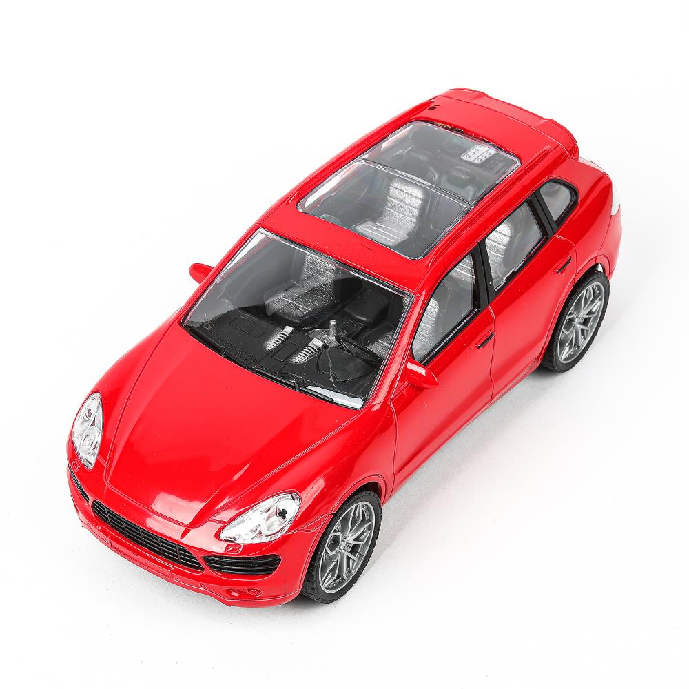 Машина р/у PORSCHE cayenne 24 см, красный, кор Технопарк в кор.2*12шт