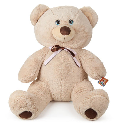 Игрушка Мягкая мишка 70см бежевый, без чипа "МУЛЬТИ-ПУЛЬТИ" в кор.24шт