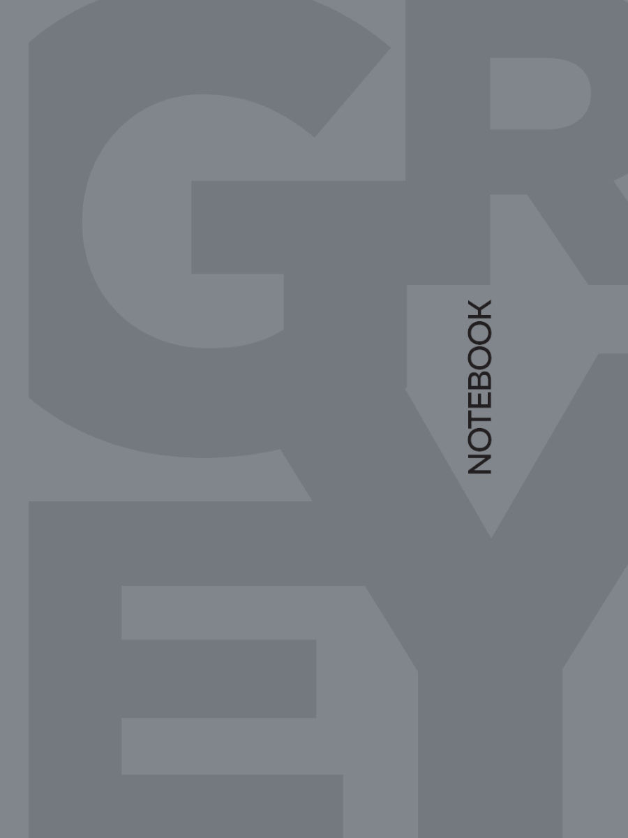 MyArt. БЛОКНОТ в клетку Total Grey. Grey 1