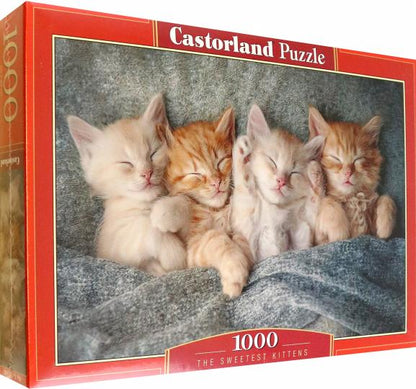 Пазл CastorLand 1000 деталей Милые котята