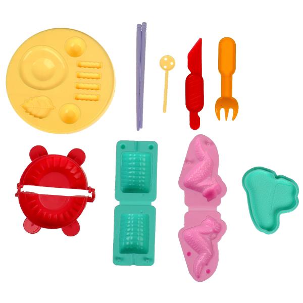 Набор с тестом для лепки и формочек плиты, 33 см МУЛЬТИ АРТ в кор.4шт