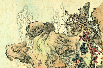 Китайская живопись. Горы и реки: набор открыток. (10 шт.)