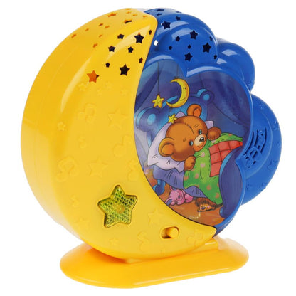 HT486-R1 305864 Ночник-проектор 10 колыбельных, звуки природы, сказка. свет, в кор, на бат Умка в