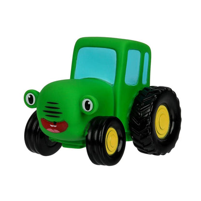 Jeu de plastique pour vans СИНИЙ ТРАКТОР 10 см, 1шт, сетка зеленый КАПИТОШКА в кор.50шт