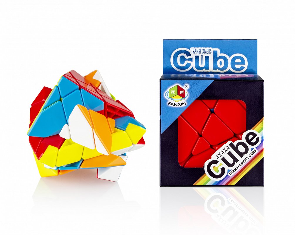 Cube.Головоломка Кубик "Transfomers cube" 6,5х6,5см (грани в виде геомет. фигур) в кор арт. WZ-13119