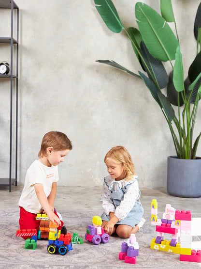 КОНСТРУКТОР ПЛАСТИКОВЫЙ "САФАРИ" 20 ДЕТ (BABY BLOCKS) в кор.7шт