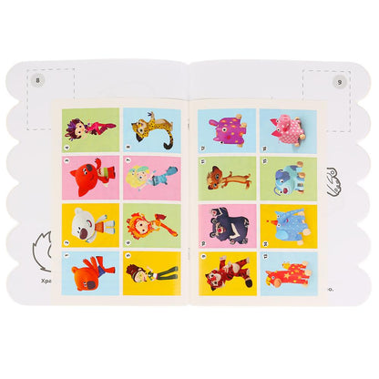 "УМКА". ВСТРЕЧА ДРУЗЕЙ. МУЛЬТ (РАЗВИВАЮЩАЯ РАСКРАСКА С ВЫРУБКОЙ И НАКЛЕЙКАМИ). 210Х285ММ в кор.50шт