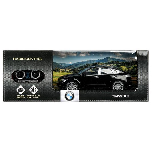 Машина р/у BMW X6 24 см, черный, кор Технопарк в кор.2*12шт