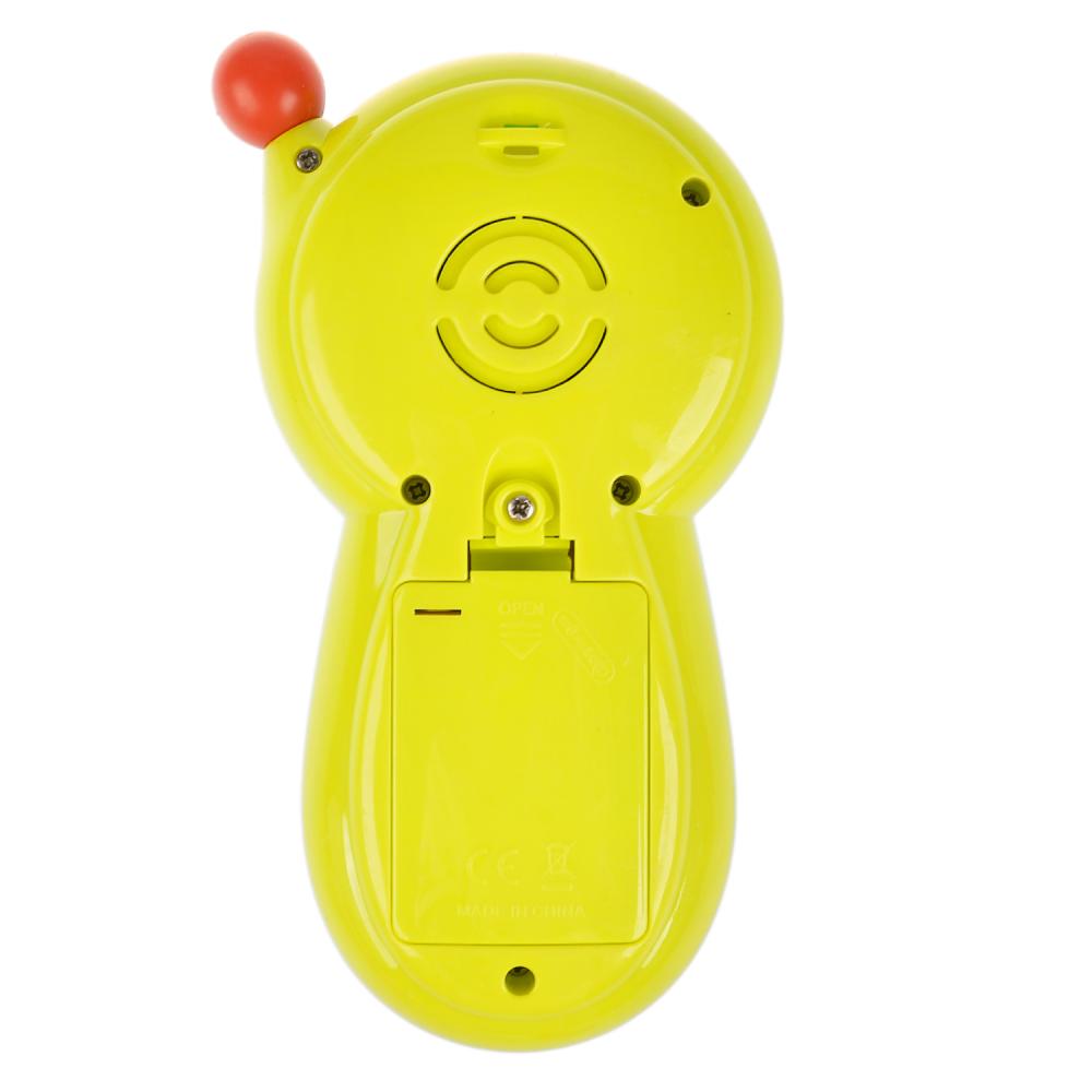 Развивающий телефон с зеркальцем на бат. 17 песен из м/ф,3 режима в русс. кор. Умка в кор.2*24шт