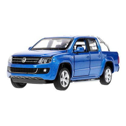 Machine en métal noir pour VOLKSWAGEN amarok, 17,5 cm, double, capot, inertie, parc technologique, couleur 2*24 pouces