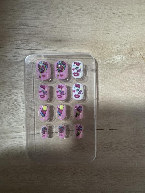 Накладные ногти барби в коробке МИЛАЯ ЛЕДИ в кор.60*12шт