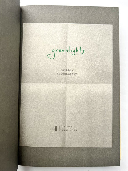 Greenlights (Зеленый свет)