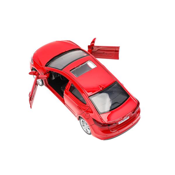 Машина металл HYUNDAI ELANTRA, 11,4 см, двери, инерция, кор. Технопарк в кор.2*48шт