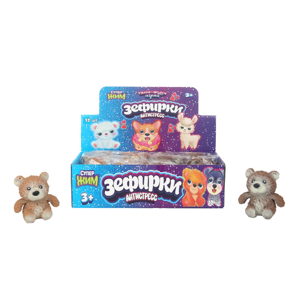 Супер мялка антистресс мялка, зефирки, мишка, светильник Супер Жим уп-12шт в кор.6уп