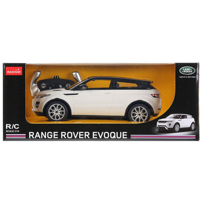 МАШИНА Р/У RASTAR RANGE ROVER EVOQUE 1:14 СО СВЕТОМ, ЦВЕТ В АССОРТ. КОР. dans le cor.6шт