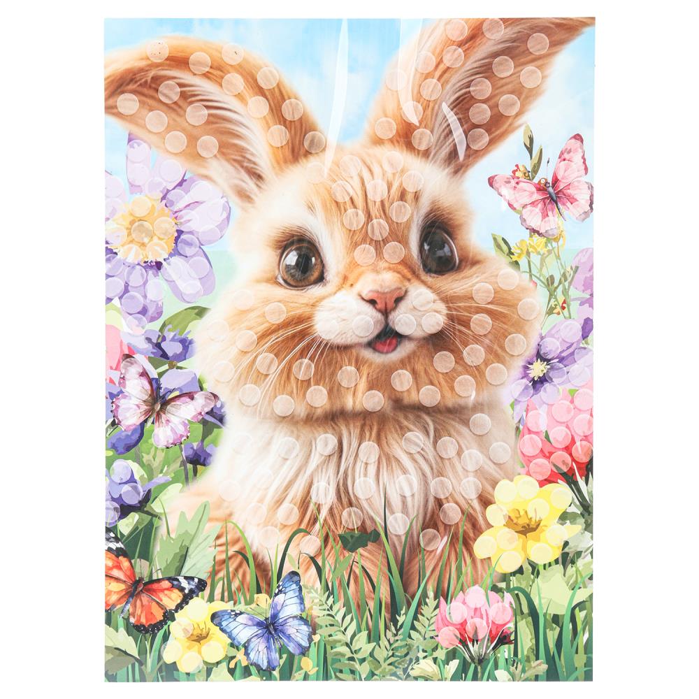 Application de pompons 17*23 cm en forme de croix МУЛЬТИ АРТ en cor.100шт