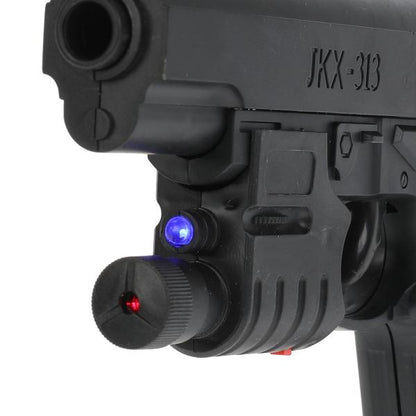 Pistolet (п) avec laser. Il s'agit d'un téléphone avec des particules 313-2 dans un paquet. dans le cor.2*120шт