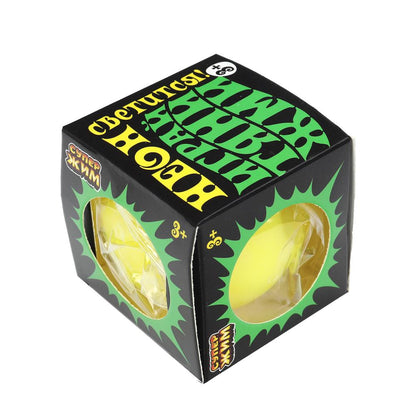 Игрушка-antistress супер-мялка мяч неоновый, дисплей Супер Жим уп-12шт в кор.12уп