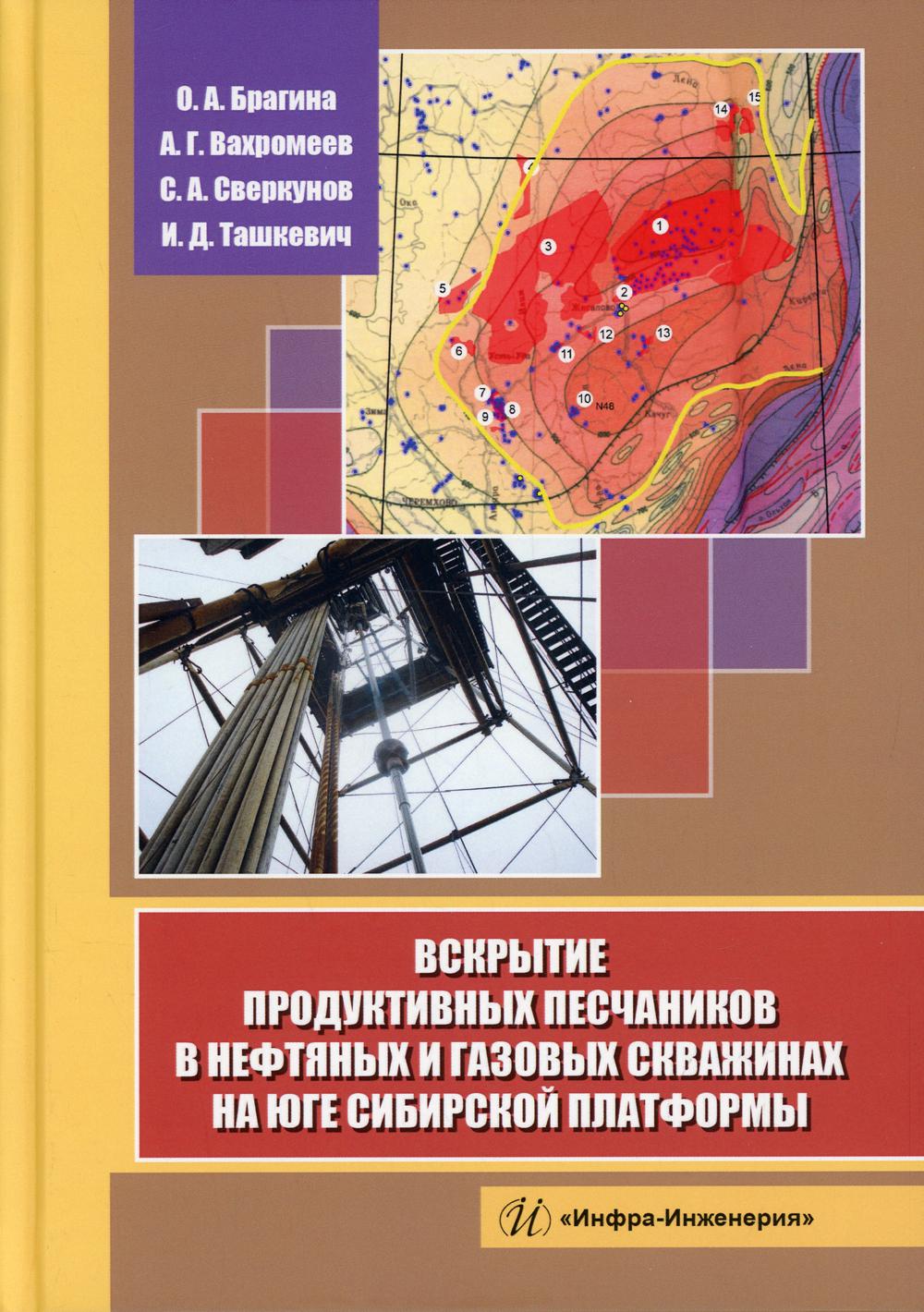 Вскрытие продуктивных песчаников в нефтяных и газовых скважинах на юге Сибирской платформы: монография