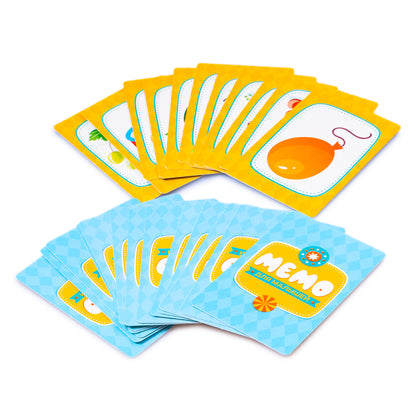Игра настольная "МЕМО" для малышей. Серия АКТИВ time