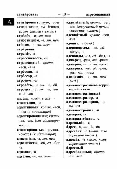 Орфографический словарь русского языка. 45 000 слов и словоформ для сдачи ОГЭ и ЕГЭ. /Ермакова.
