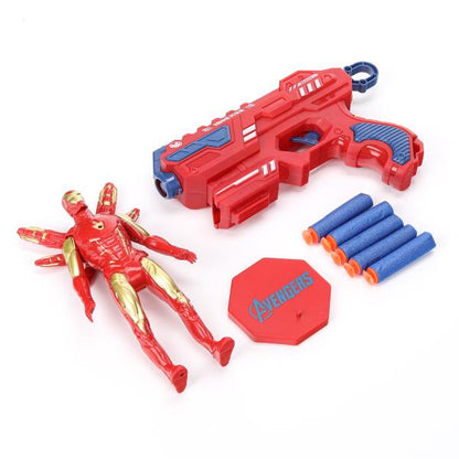 Бластер мягкие пули, figurine, блист.29*19*4 cm - dans la cor.2*32шт