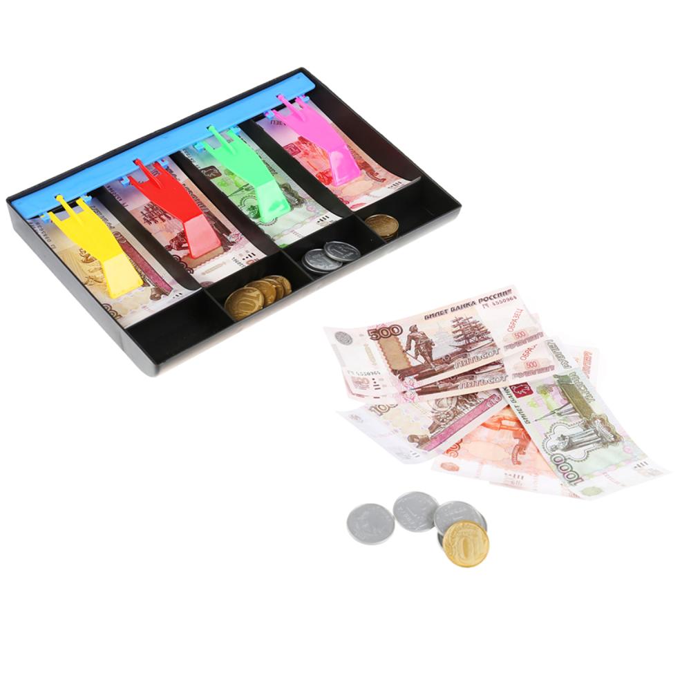 Деньги игровые для касс с лотком, блист.25,5*31,5*2см ИГРАЕМ ВМЕСТЕ в кор.2*72шт