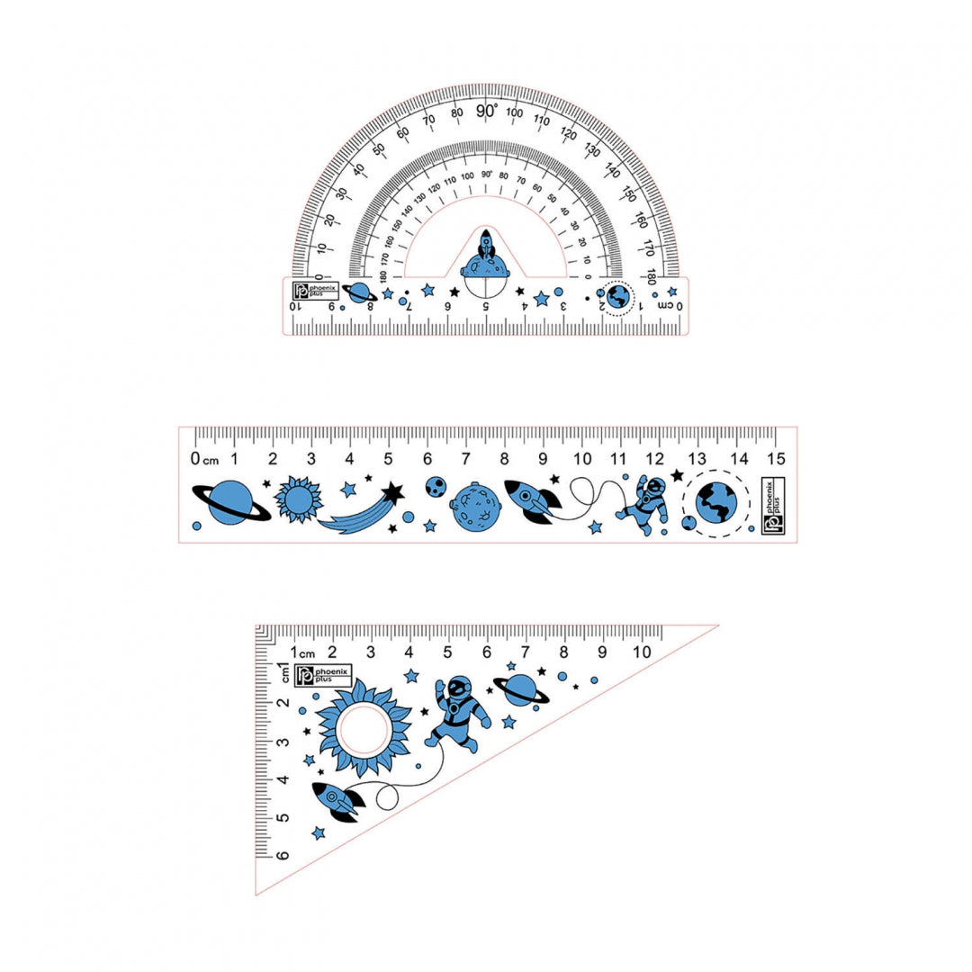 Набор линеек Космос,56311