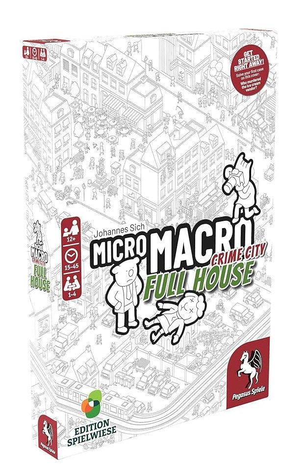 Наст. игра "MicroMacro: Crime City – Full House" (МикроМакро.Город Улик.Надземка)(англ.яз)арт.59061E