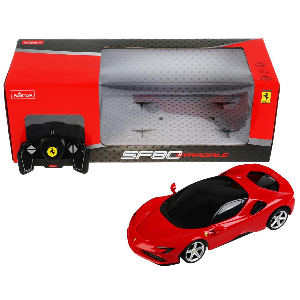 Machine pour Ferrari SF90 Stradale 1:18 en couleur. Rastar en cor.6шт