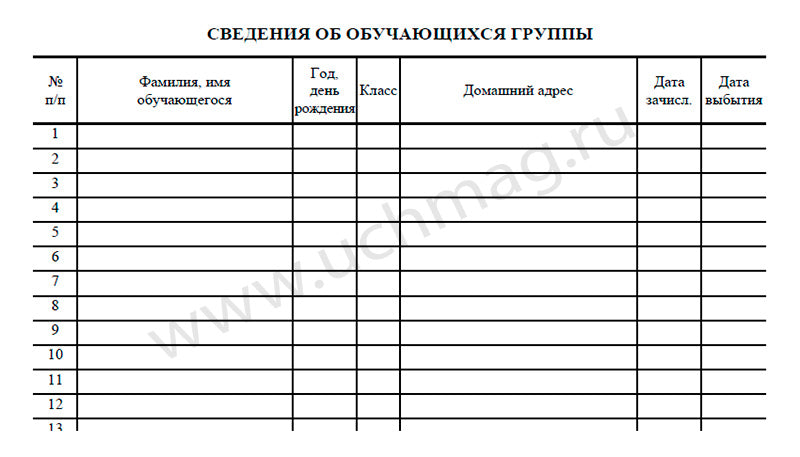 Журнал группы продленного дня. (Формат А4, обложка офсетная пл 160, блок газетная пл 45) 40 стр.