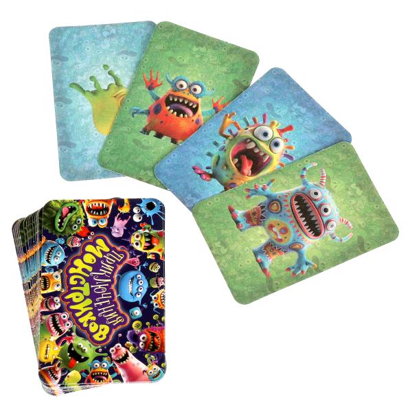 Приключения монстриков. Настольная игра-квадрат. 40 карточек. 250х250х55 мм.Умные игры в кор.10шт.