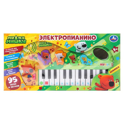 Электропианино 95 песен, звуков и фраз Ми-ми-мишки в кор. Умка в кор.2*30шт