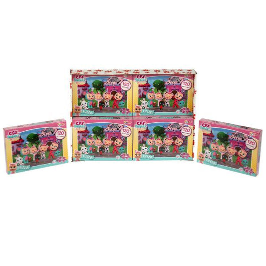 Cry babies. Пазл. 120 деталей. 180х130х25 мм. Умные игры в уп.8шт в кор.8уп