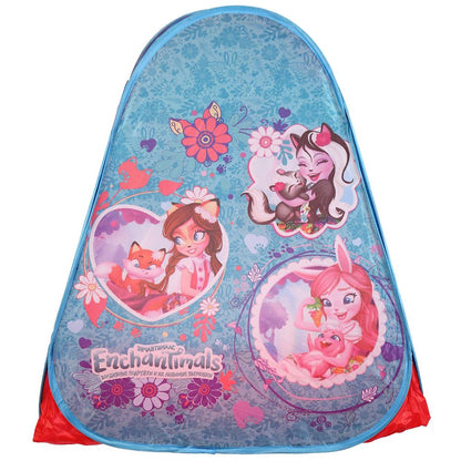 Палатка детская игровая ENCHANTIMALS 81х90х81см, в сумке Играем вместе в кор.24шт