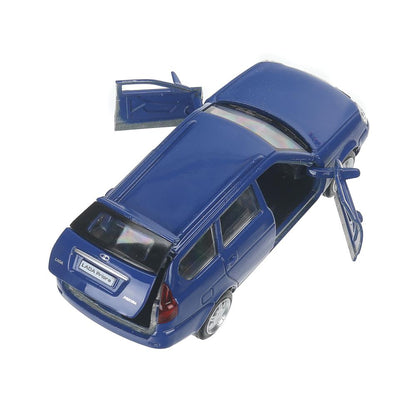 Machine en métal LADA PRIORA pour une voiture de 12 cm, deux roues, un moteur, une carrosserie, dans la couleur. Parc technologique dans le cor.2*36шт