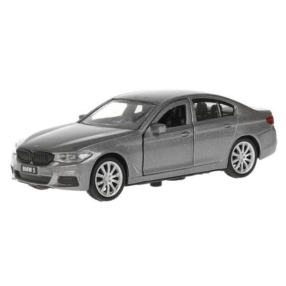 Машина металл BMW 5-ER SEDAN M-SPORT 12 см, двери, багаж, сер, кор. Технопарк в кор.2*36шт