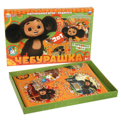 Cheburachka. Настольная игра-ходилка 2в1. 330х217х27мм. Умные игры в кор.20шт