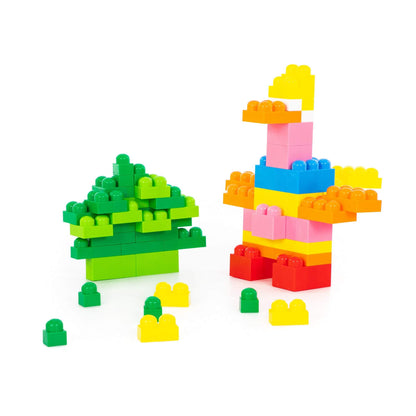 Полесье. Конструктор "Великан" 126 дет.(мешок) арт.7703/3