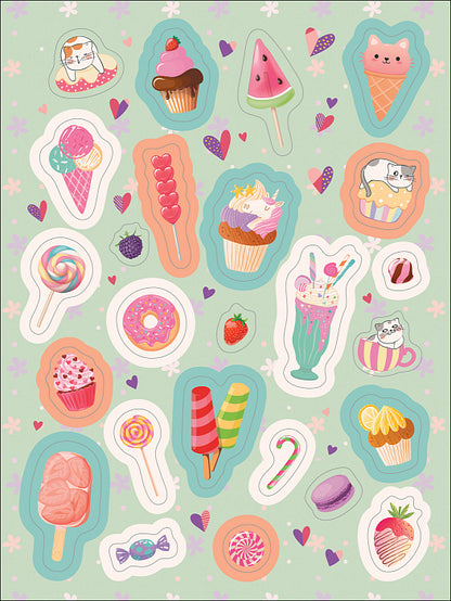 100 наклеек. Самые вкусные наклейки