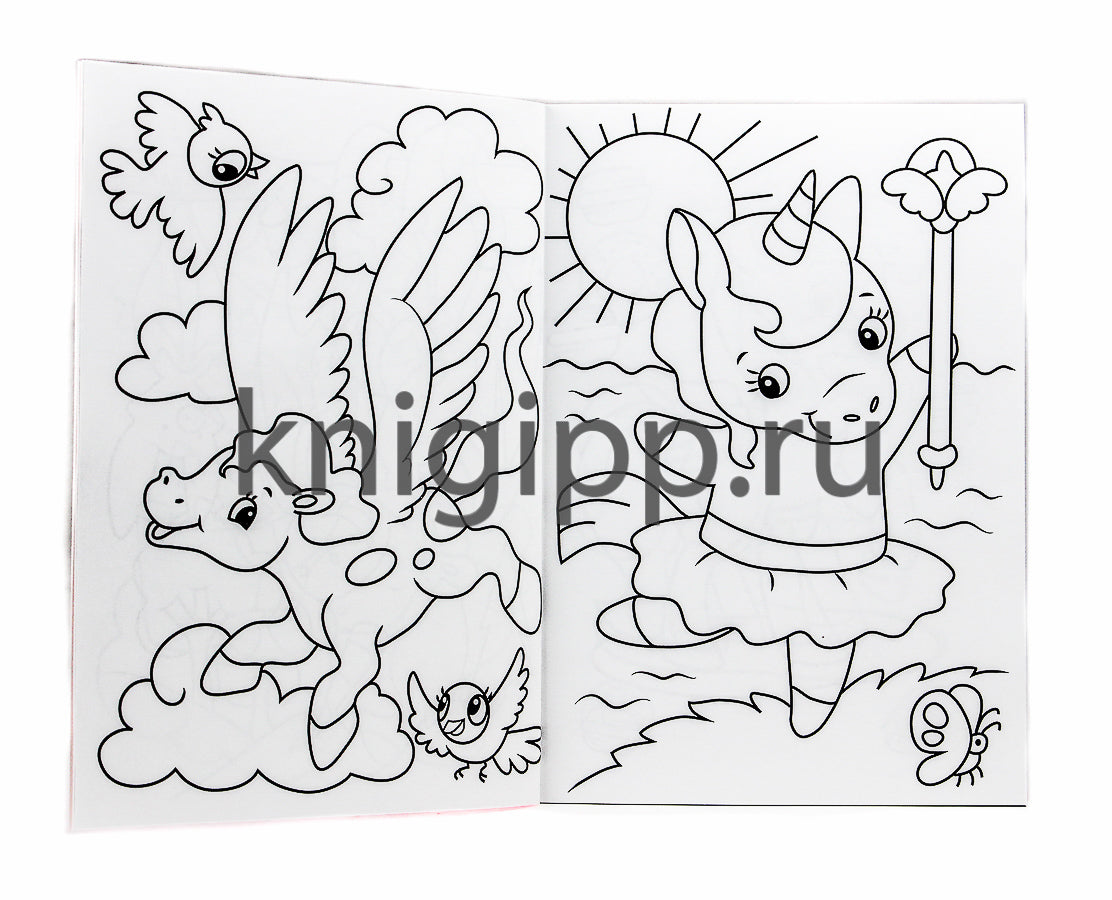 СУПЕРРАСКРАСКА. ВОЛШЕБНЫЕ ЛОШАДКИ