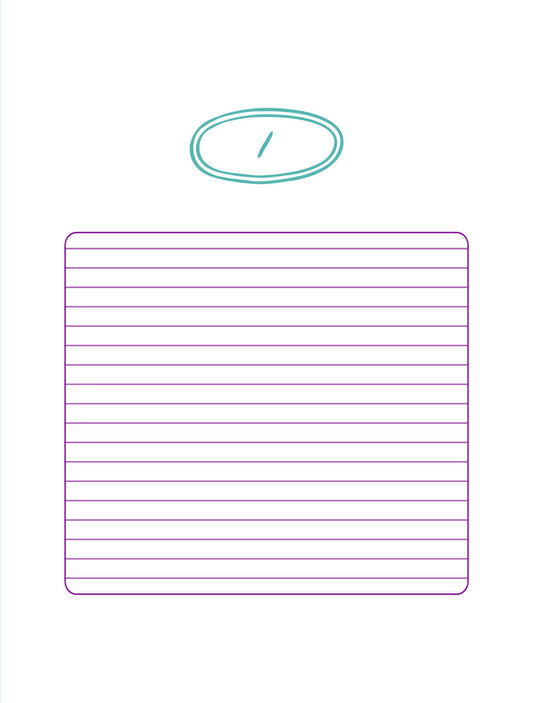 Твой день, твои записи! Блокнот в линейку с корейской практичностью (А6, 48 л., скругленные углы)